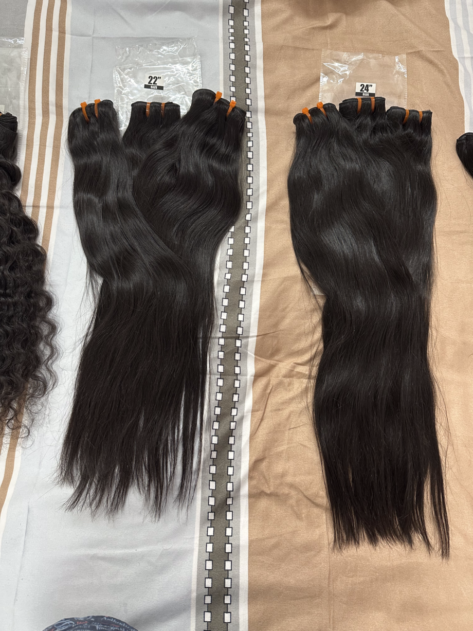 WHOLESALE  BUNDLE  PACKAGE - South Indian Temple Raw Hair