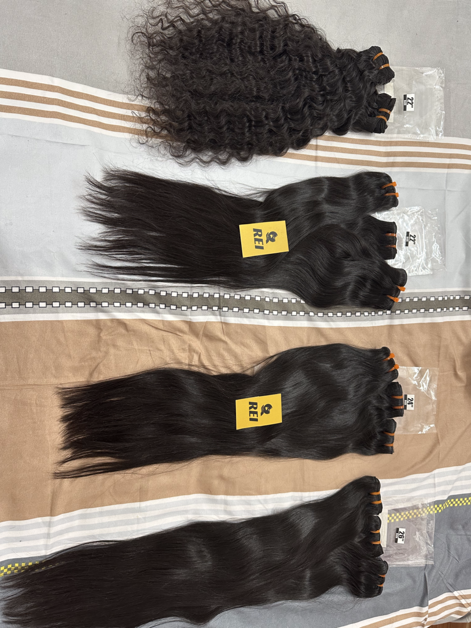 WHOLESALE  BUNDLE  PACKAGE - South Indian Temple Raw Hair