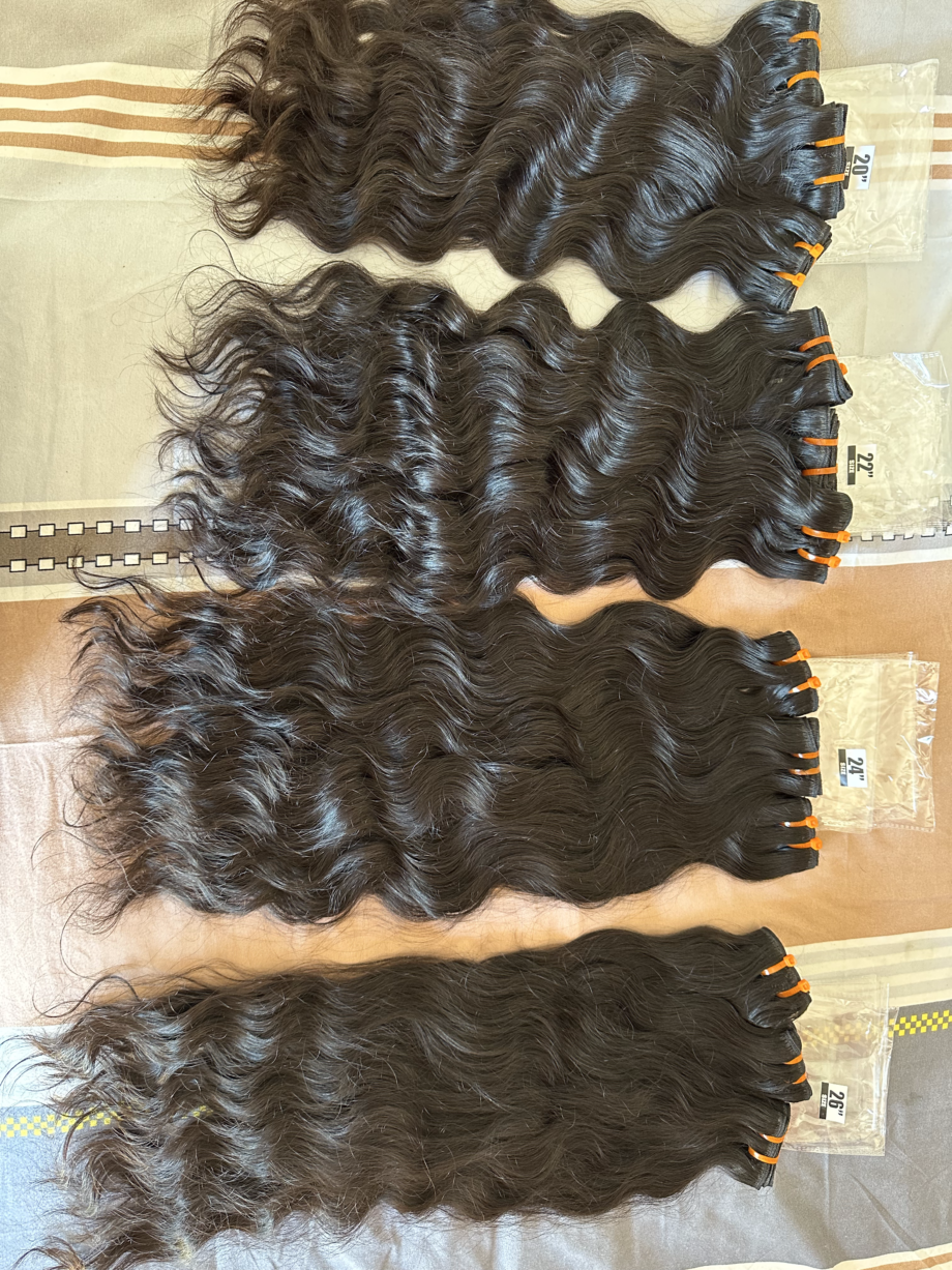 WHOLESALE  BUNDLE  PACKAGE - South Indian Temple Raw Hair