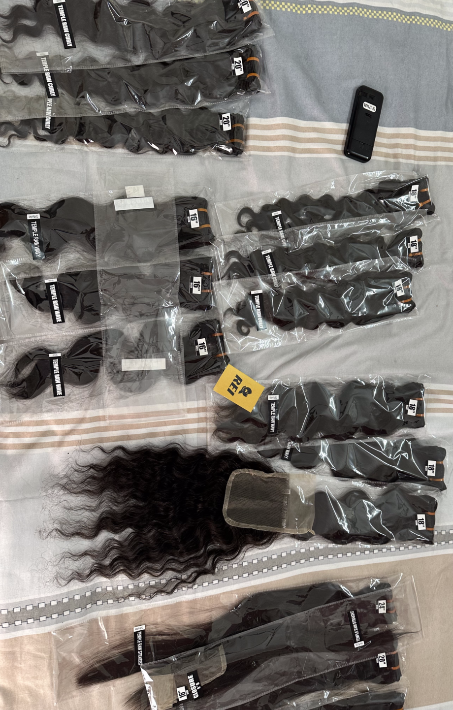 WHOLESALE  BUNDLE  PACKAGE - South Indian Temple Raw Hair