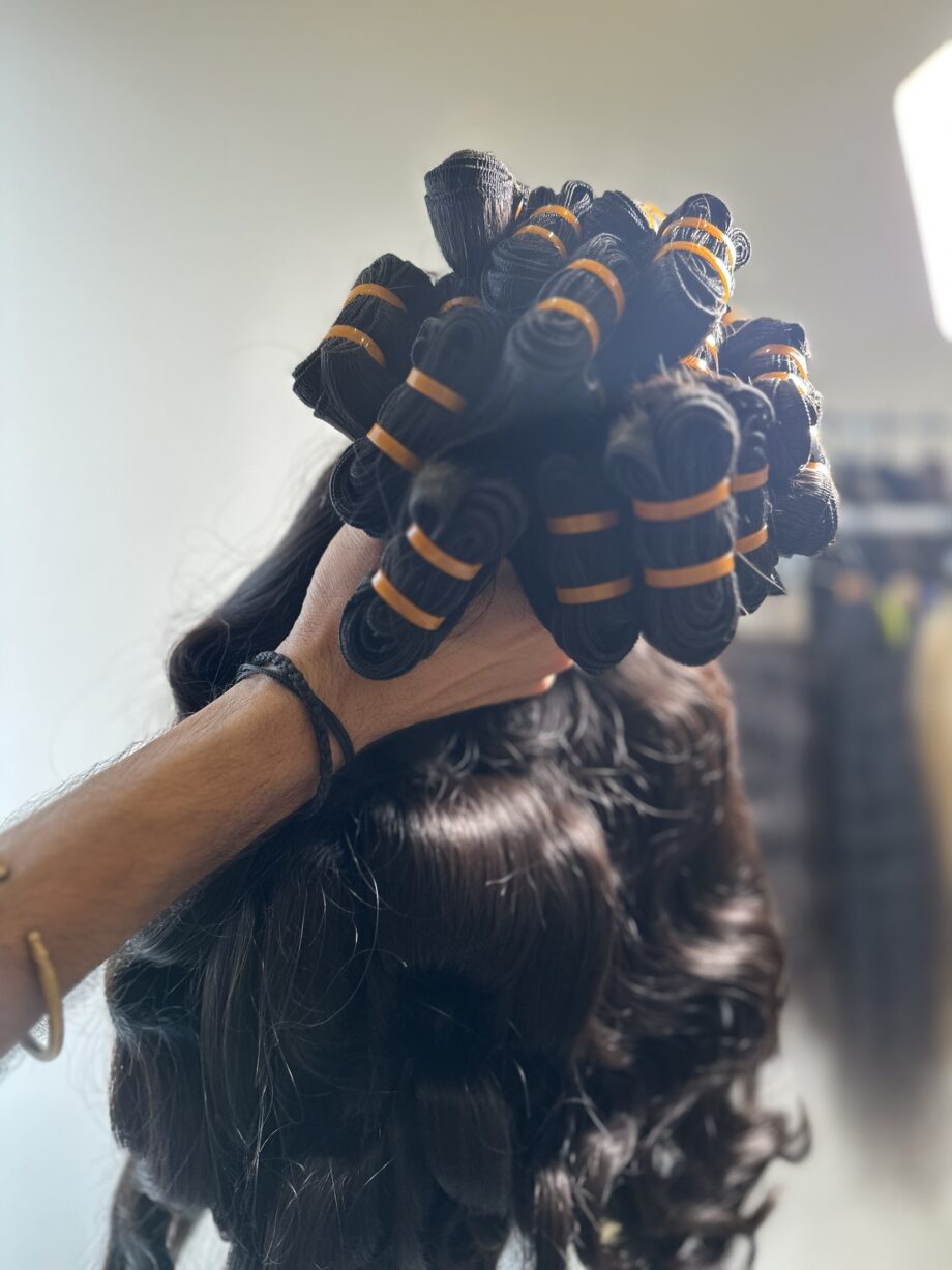 WHOLESALE  BUNDLE  PACKAGE - South Indian Temple Raw Hair